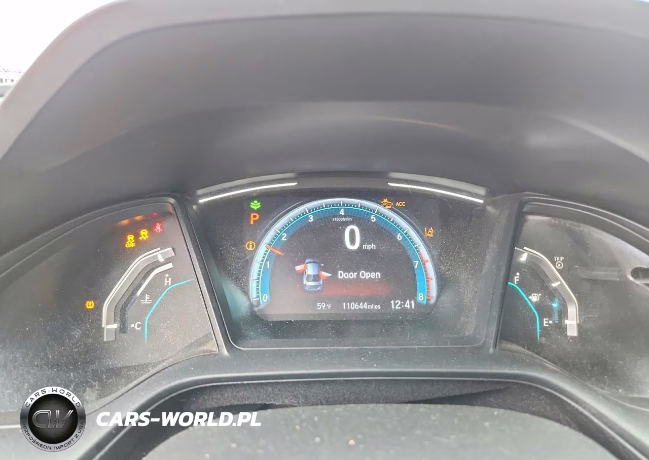 2019 Honda Civic Lx VIN:2HGFC2F64KH557728 - 9