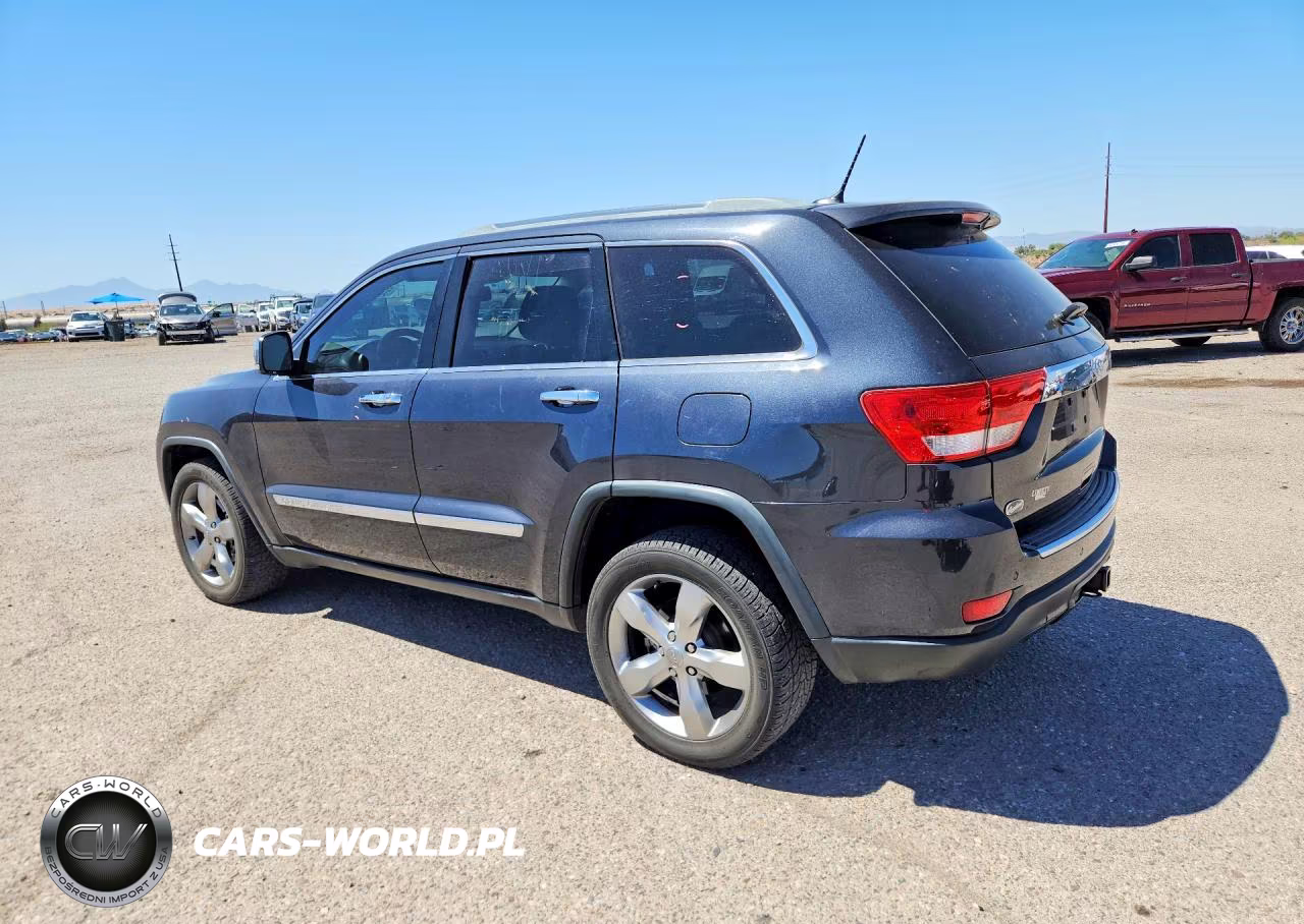 2013 Jeep Grand Cherokee Overland VIN:1C4RJECG9DC545922 - 2