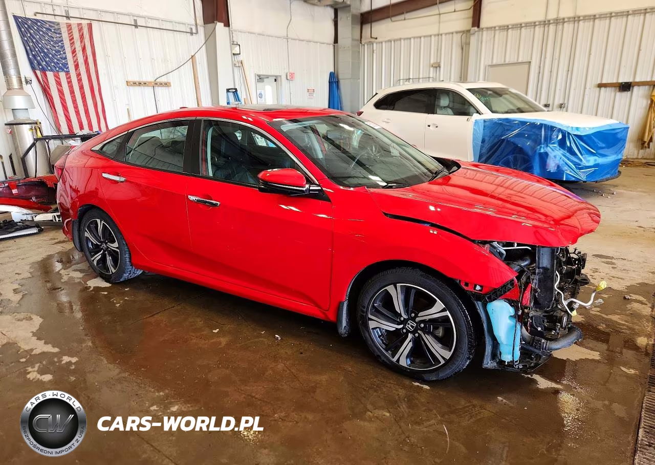 2016 Honda Civic Touring VIN:2HGFC1F93GH656617 - 4
