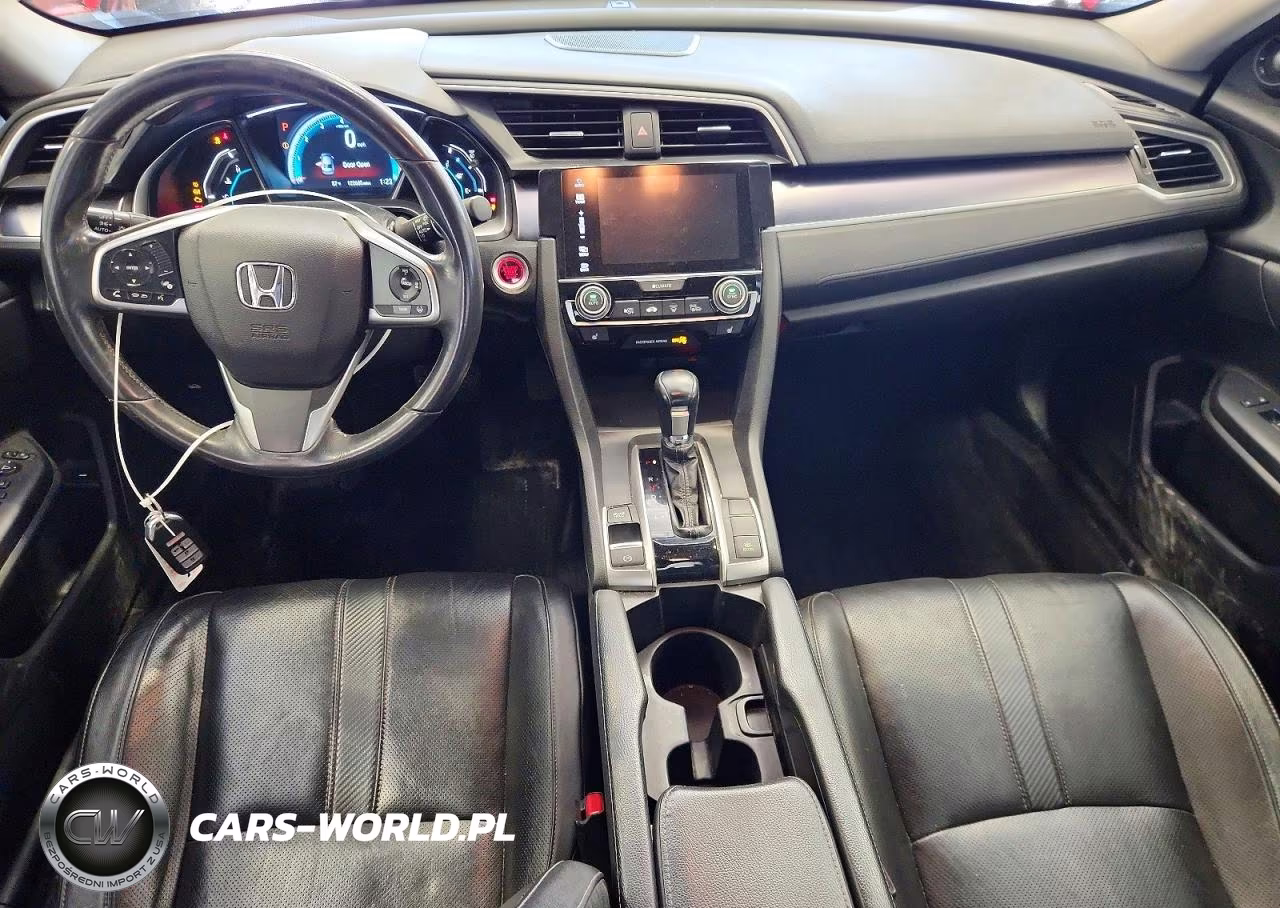 2016 Honda Civic Touring VIN:2HGFC1F93GH656617 - 8
