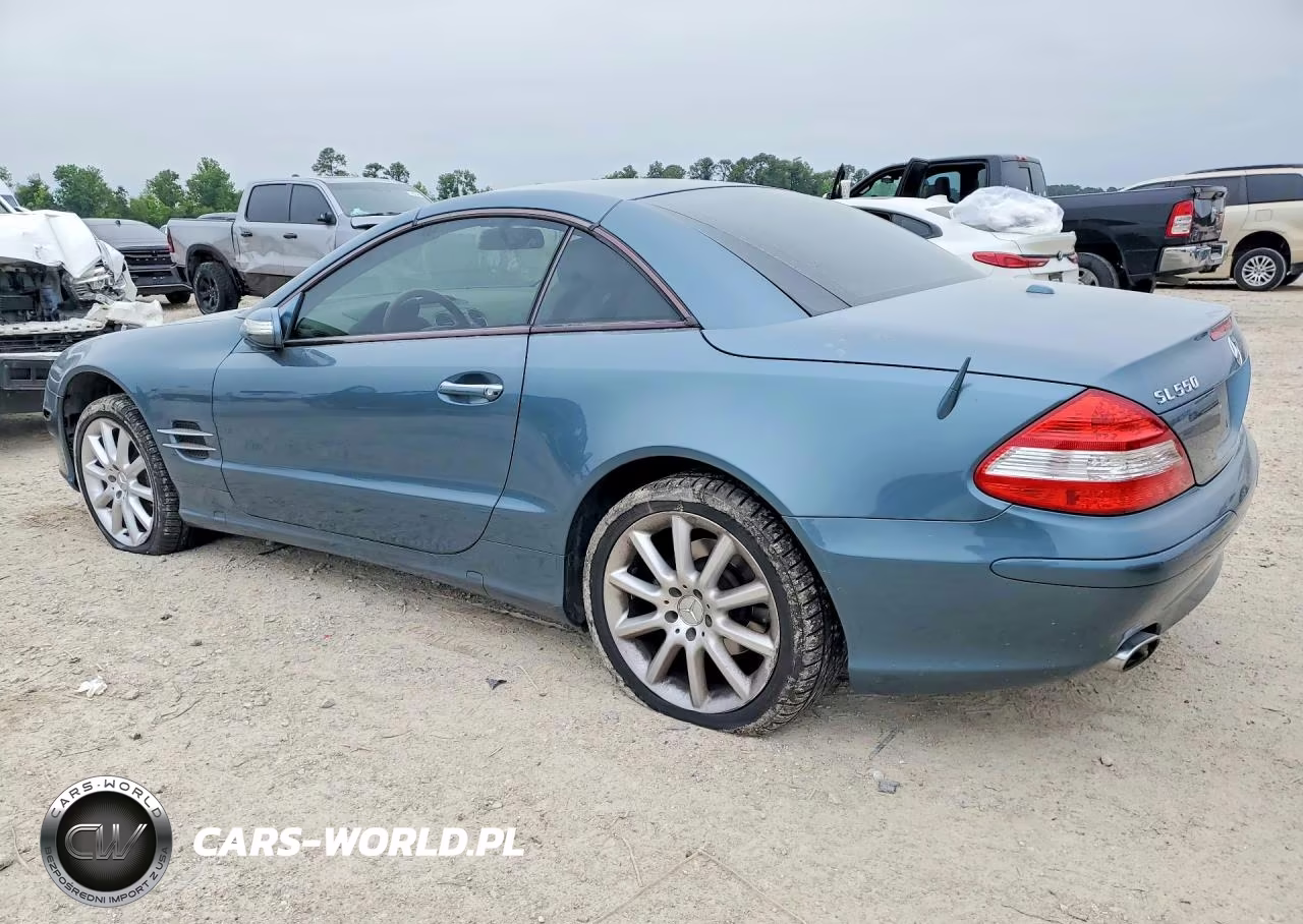 2007 Mercedes-Benz Sl 550 VIN:WDBSK71F37F132741 - 2