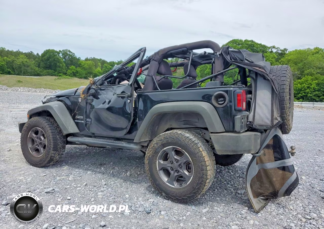 2013 Jeep Wrangler Sport VIN:1C4AJWAG1DL666126 - 2