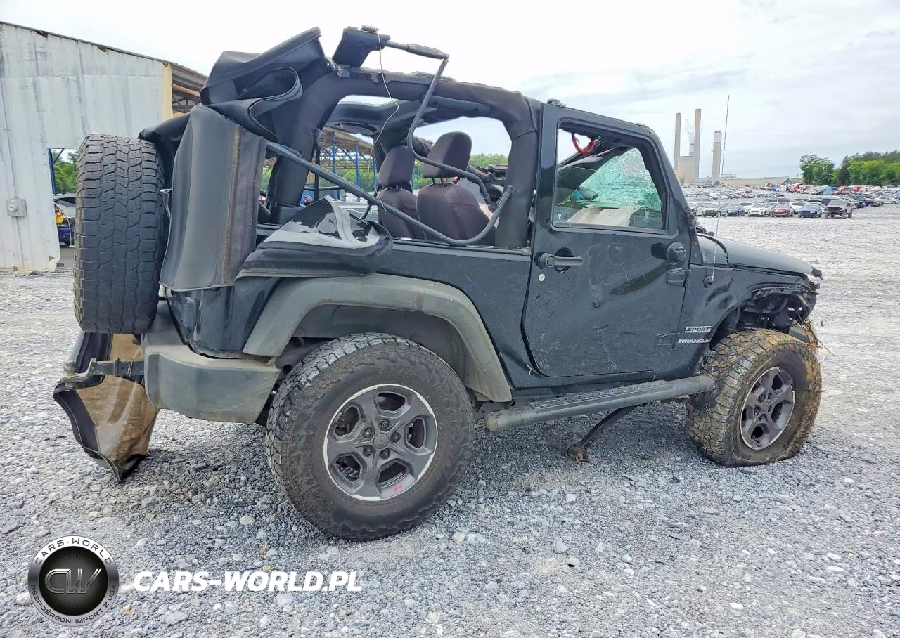 2013 Jeep Wrangler Sport VIN:1C4AJWAG1DL666126 - 3