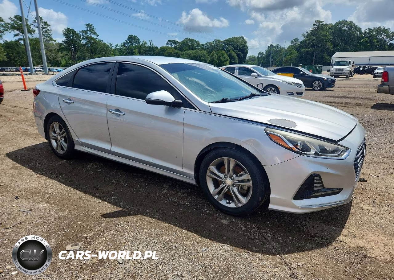 2018 Hyundai Sonata Sel VIN:5NPE34AFXJH618728 - 4