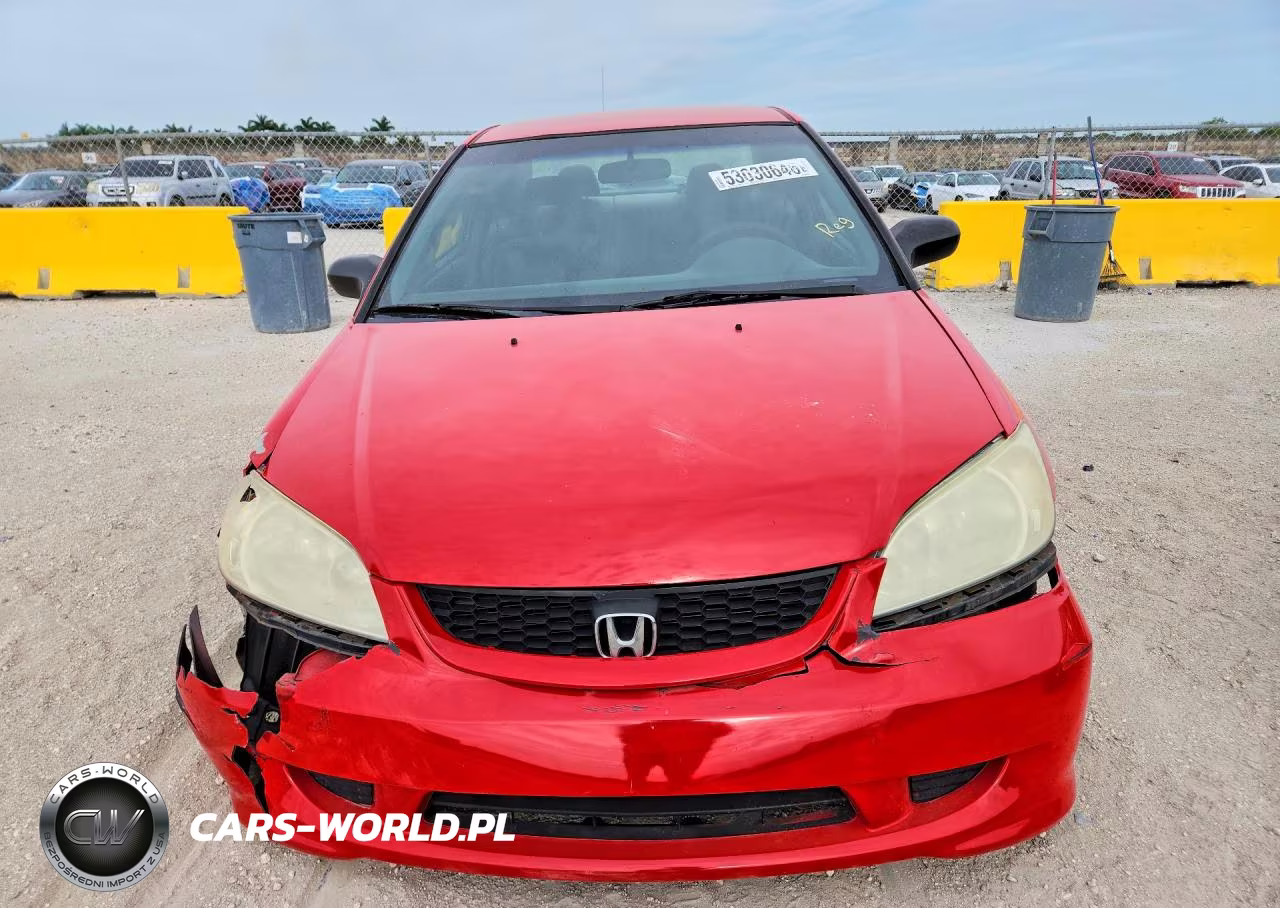 2004 Honda Civic Dx Vp VIN:1HGEM22144L046237 - 5