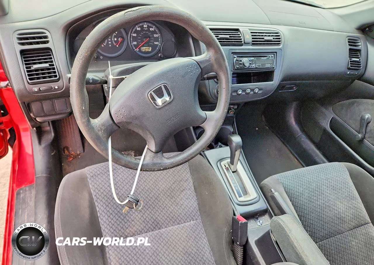2004 Honda Civic Dx Vp VIN:1HGEM22144L046237 - 8