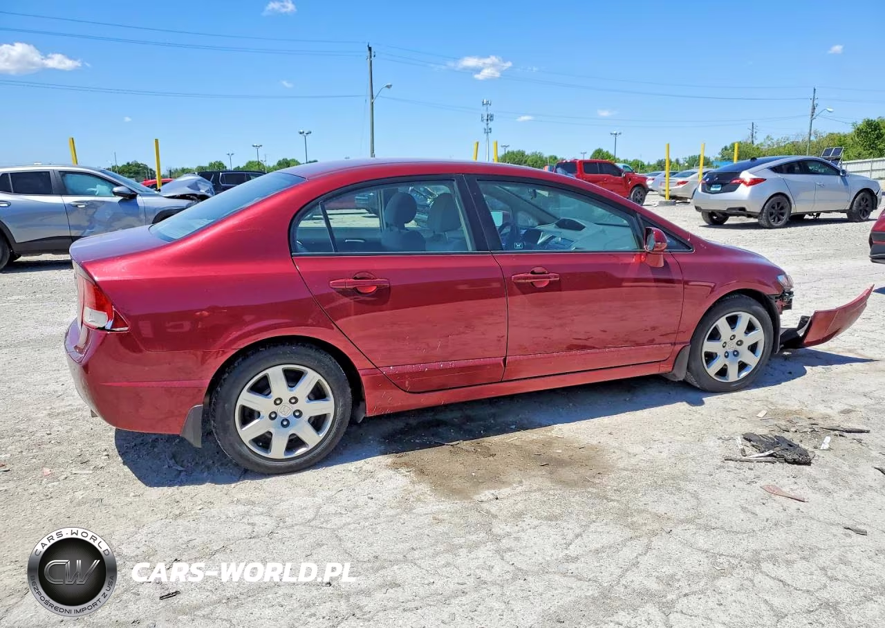 2009 Honda Civic Lx VIN:19XFA16599E005704 - 3