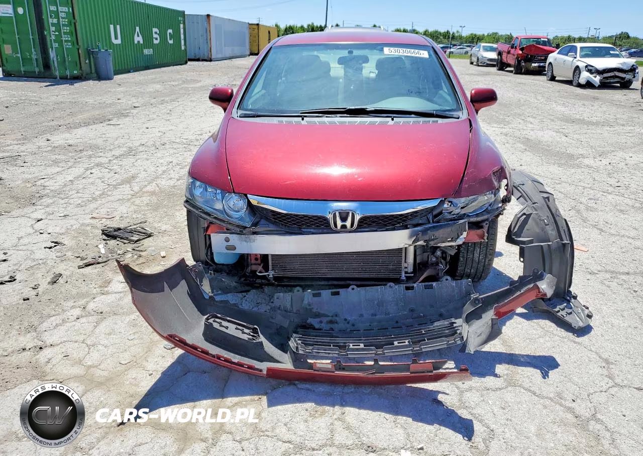 2009 Honda Civic Lx VIN:19XFA16599E005704 - 5