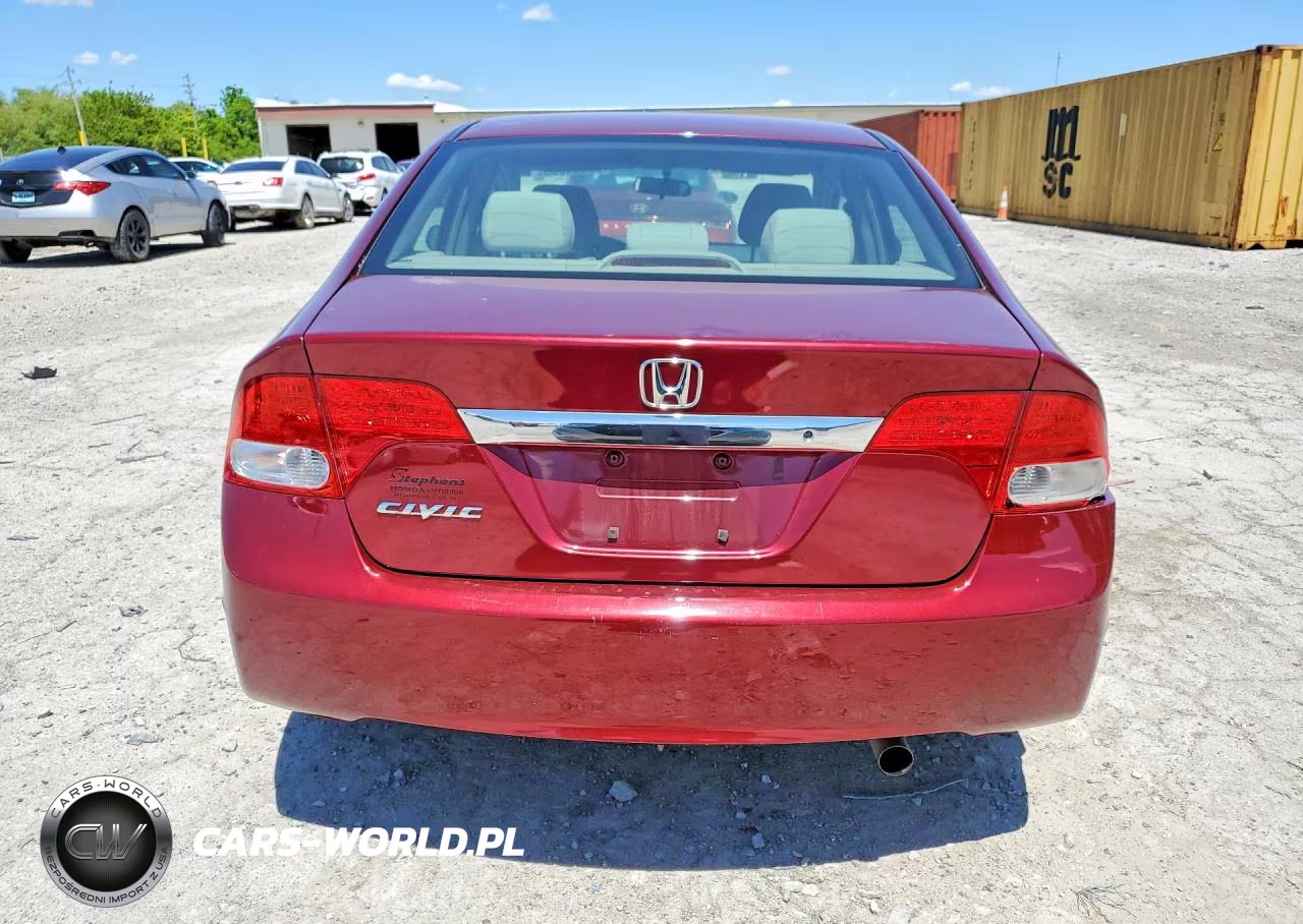 2009 Honda Civic Lx VIN:19XFA16599E005704 - 6