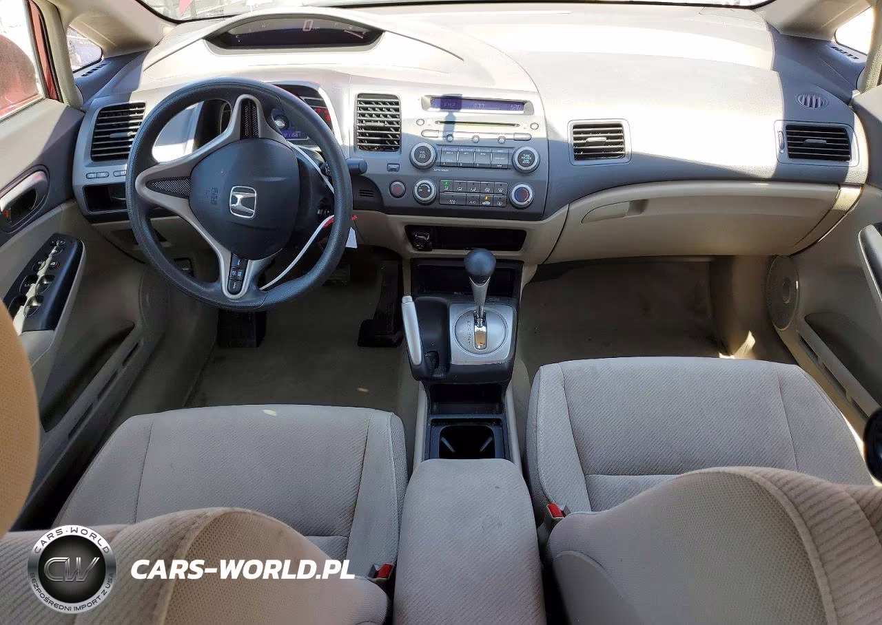 2009 Honda Civic Lx VIN:19XFA16599E005704 - 8