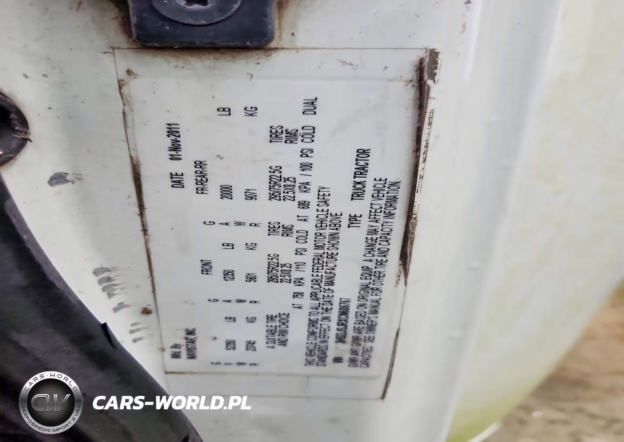 2012 International Lf687 Semi Truck VIN:3HSDJSJRXCN686767 - 10