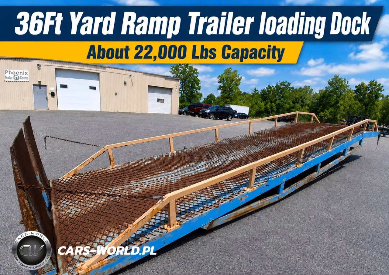 2022 Portable Yard Ramp, Forklift Ramp, Container – zdjęcie 1 z 10