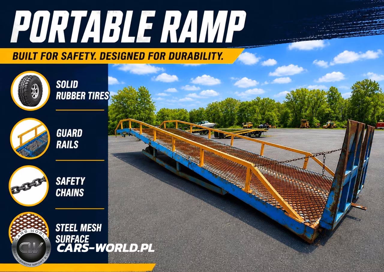 2022 Portable Yard Ramp, Forklift Ramp, Container VIN:38912749 - 4