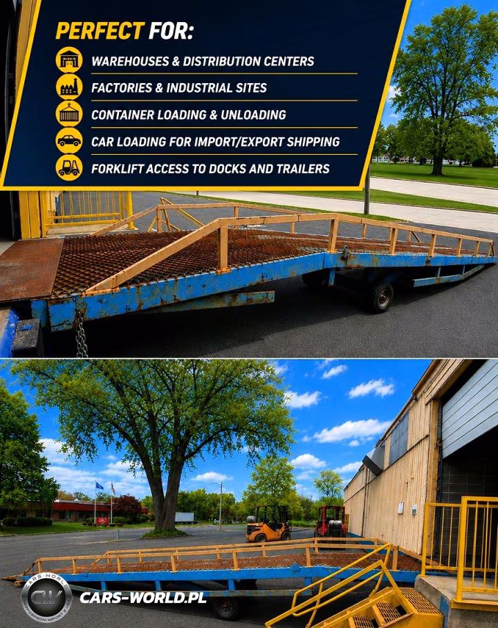 2022 Portable Yard Ramp, Forklift Ramp, Container VIN:38912749 - 8