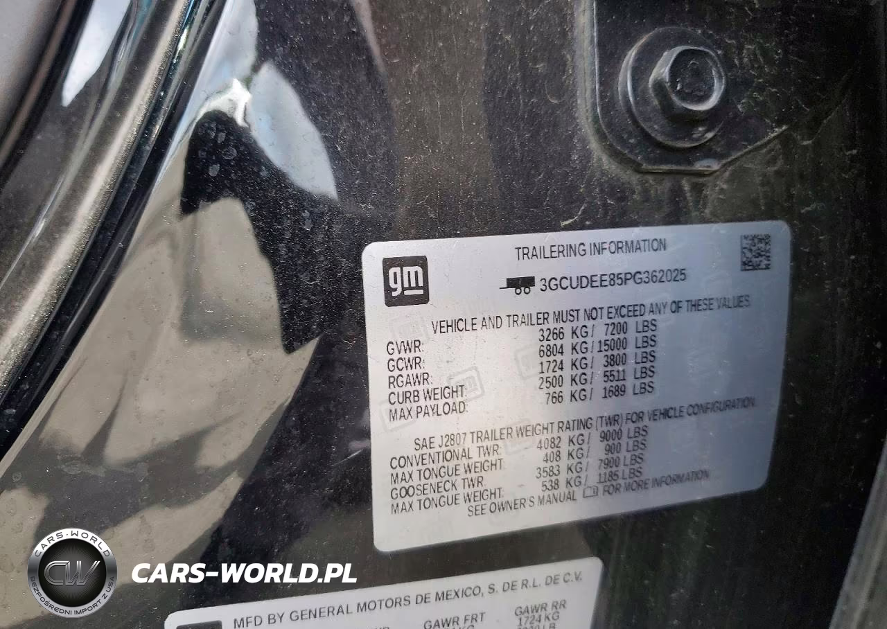 2023 Chevrolet Silverado K1500 Rst VIN:3GCUDEE85PG362025 - 13