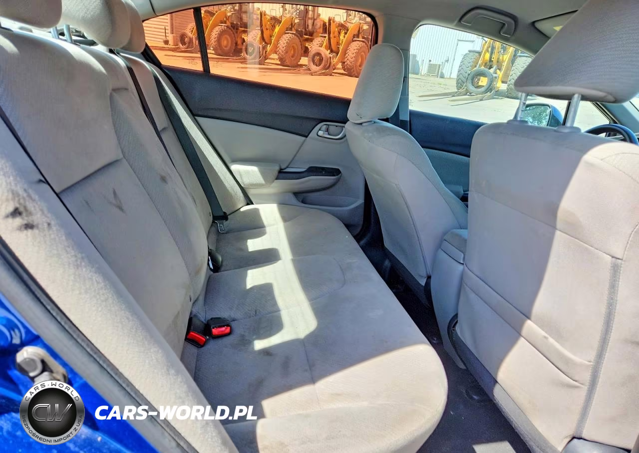 2013 Honda Civic Lx VIN:19XFB2F52DE280035 - 10