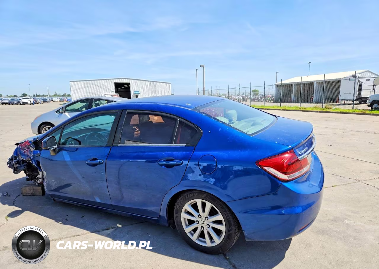 2013 Honda Civic Lx VIN:19XFB2F52DE280035 - 2