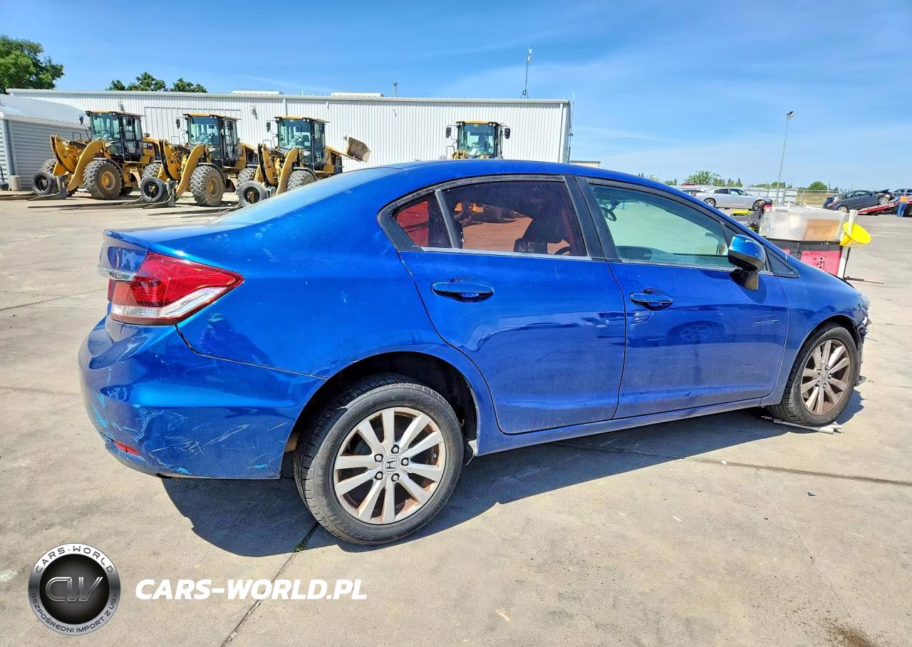 2013 Honda Civic Lx VIN:19XFB2F52DE280035 - 3