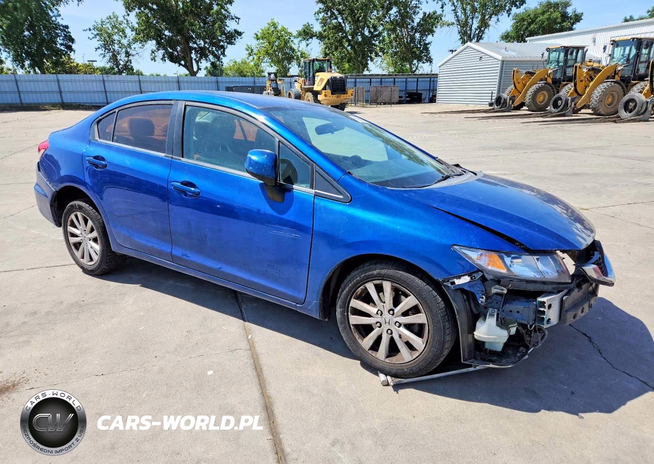 2013 Honda Civic Lx VIN:19XFB2F52DE280035 - 4
