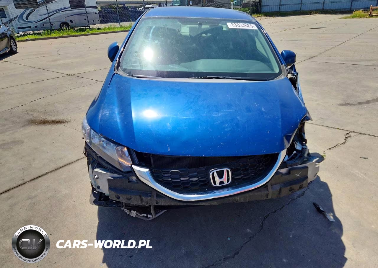 2013 Honda Civic Lx VIN:19XFB2F52DE280035 - 5