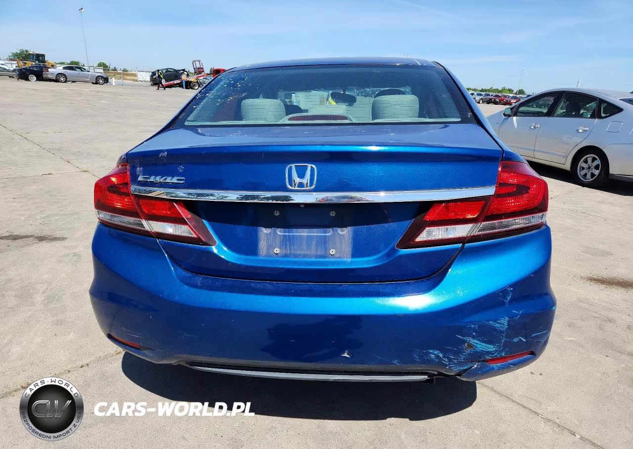 2013 Honda Civic Lx VIN:19XFB2F52DE280035 - 6