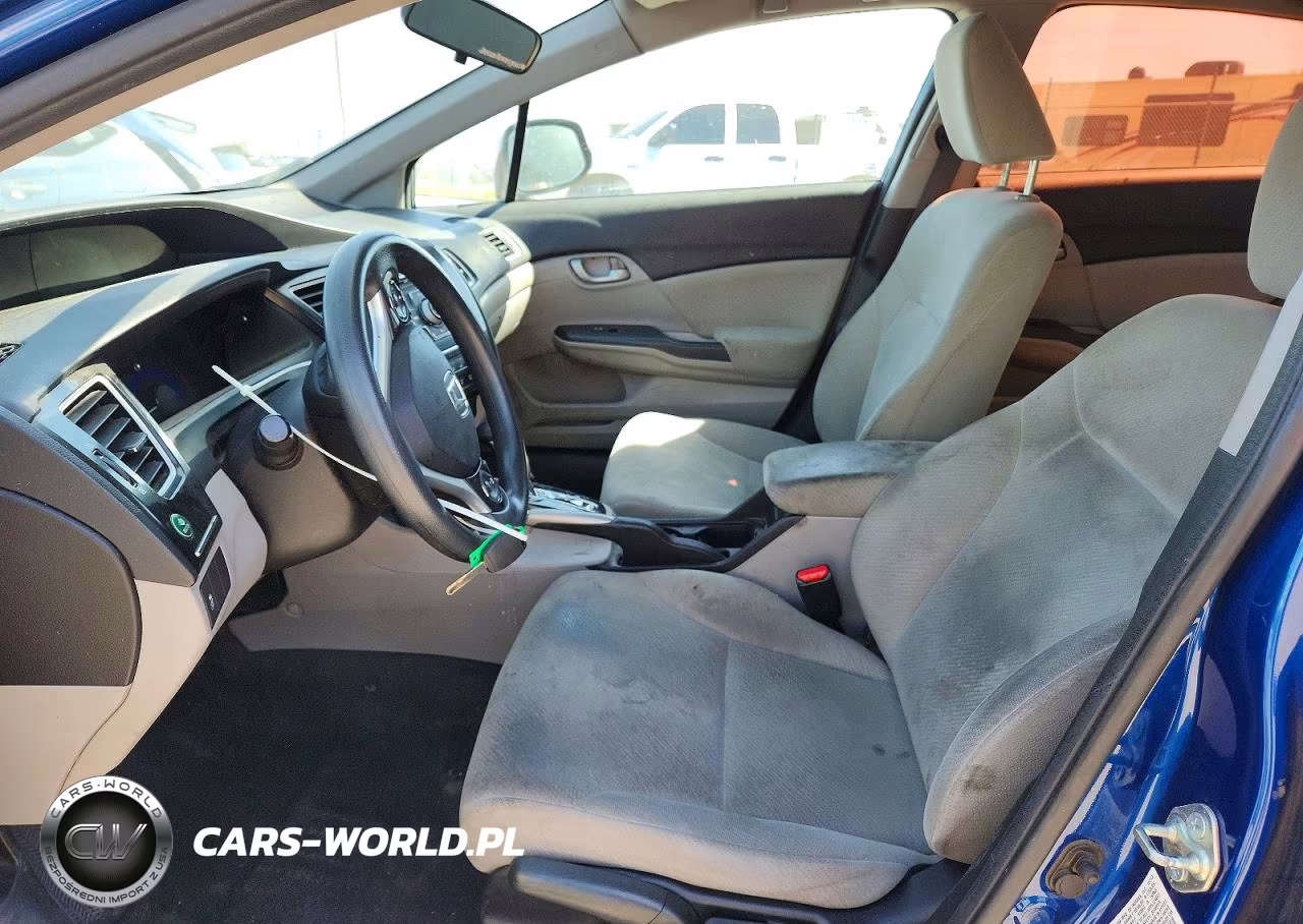 2013 Honda Civic Lx VIN:19XFB2F52DE280035 - 7