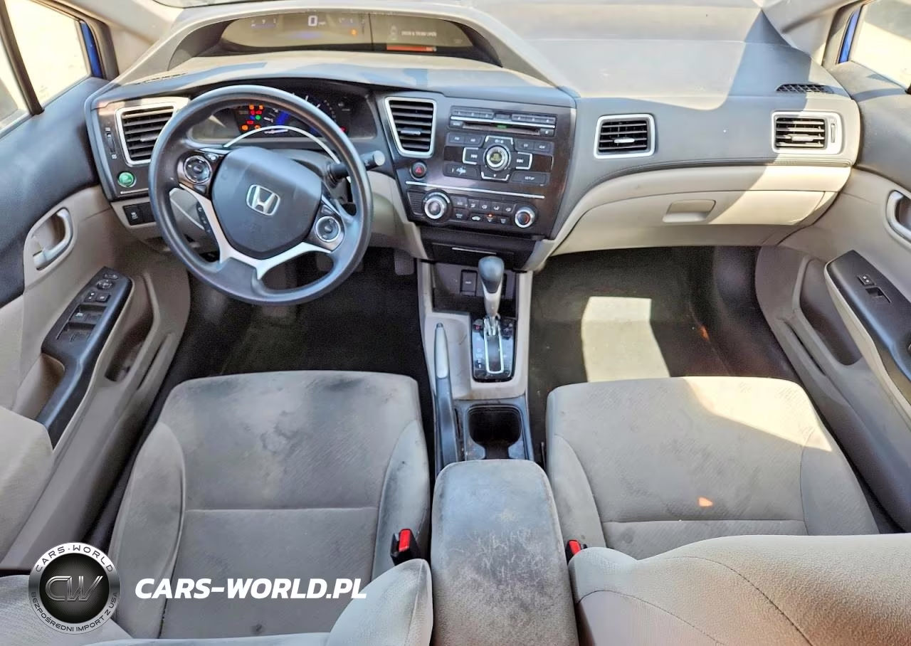 2013 Honda Civic Lx VIN:19XFB2F52DE280035 - 8