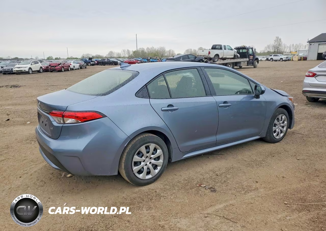 2022 Toyota Corolla Le VIN:JTDEPMAEXNJ208553 - 3