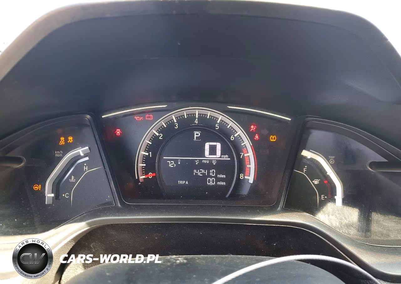 2018 Honda Civic Lx VIN:2HGFC4B55JH301475 - 9