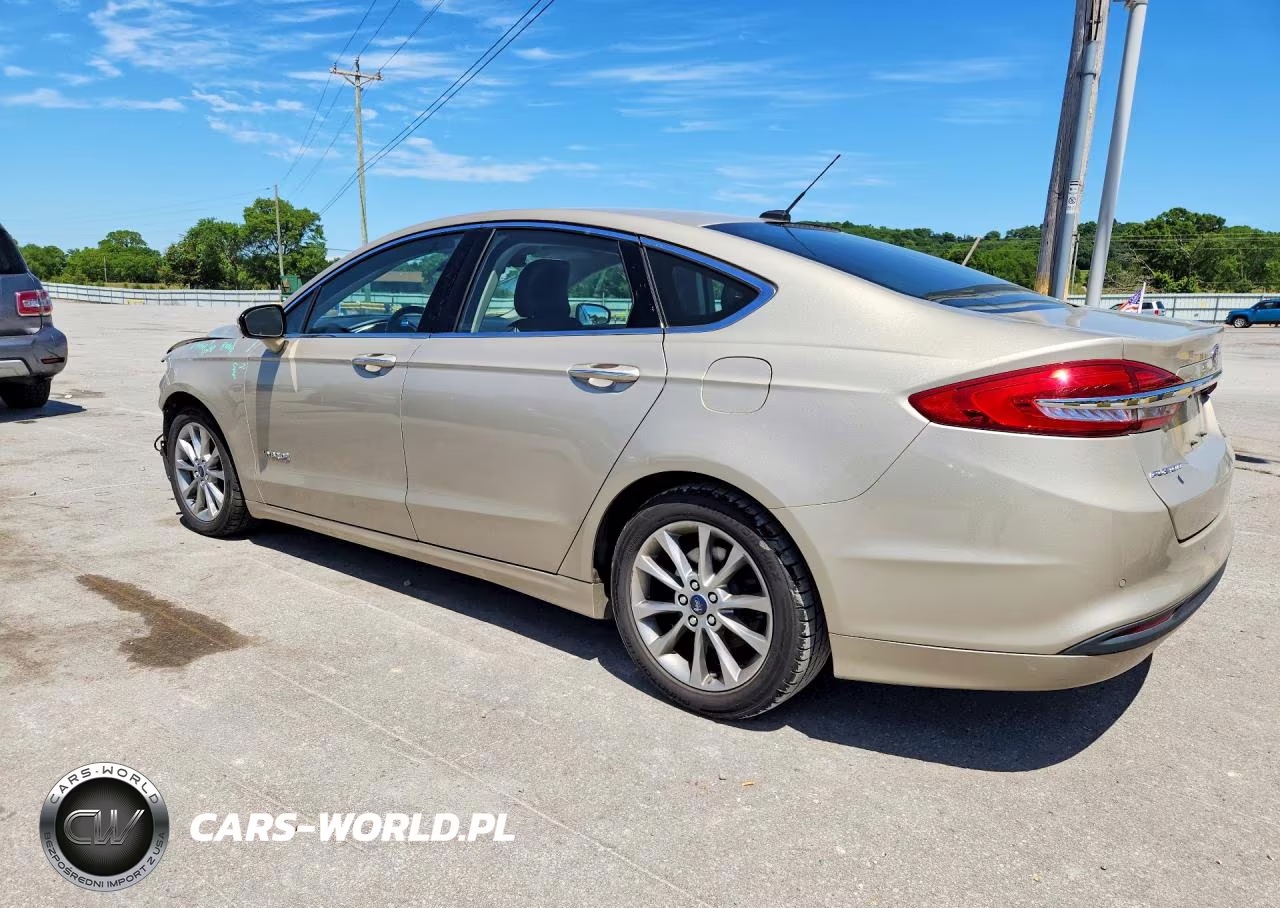 2017 Ford Fusion Se Hybrid VIN:3FA6P0LU2HR400471 - 2