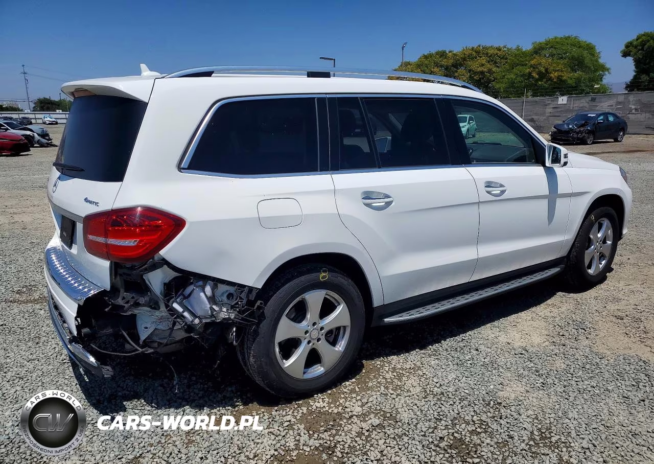 2017 Mercedes-Benz Gls 450 4Matic VIN:4JGDF6EE3HA902148 - 3