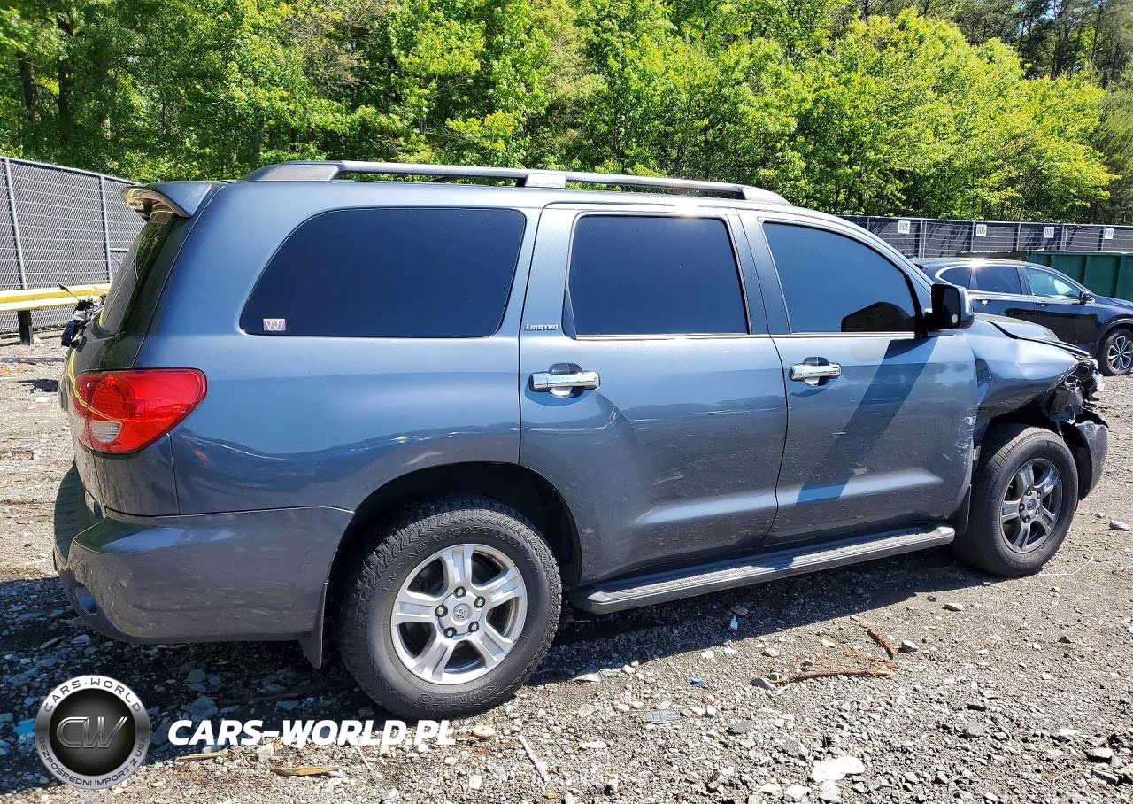 2008 Toyota Sequoia Limited VIN:5TDBY68A98S018751 - 3