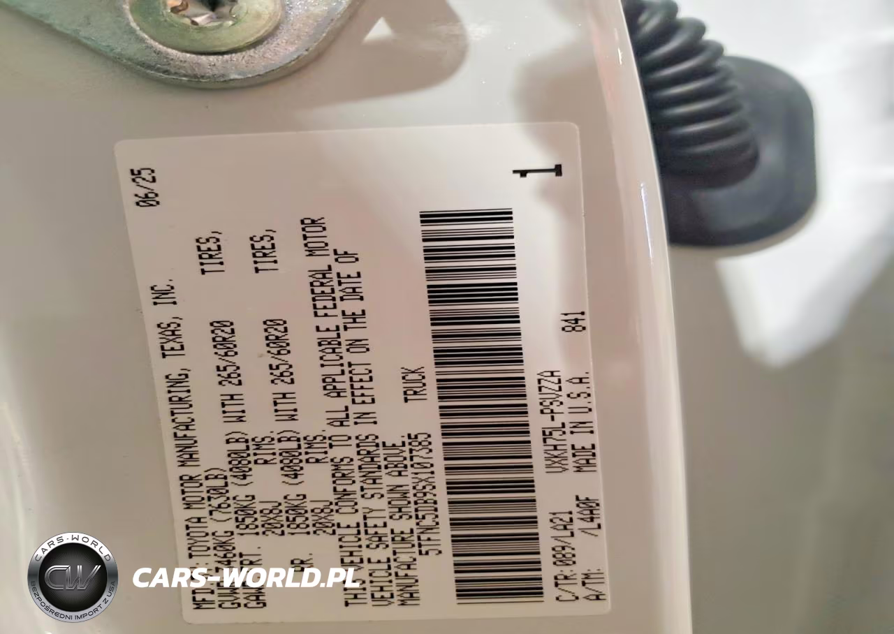 2025 Toyota Tundra Platinum Hv VIN:5TFNC5DB9SX107385 - 12