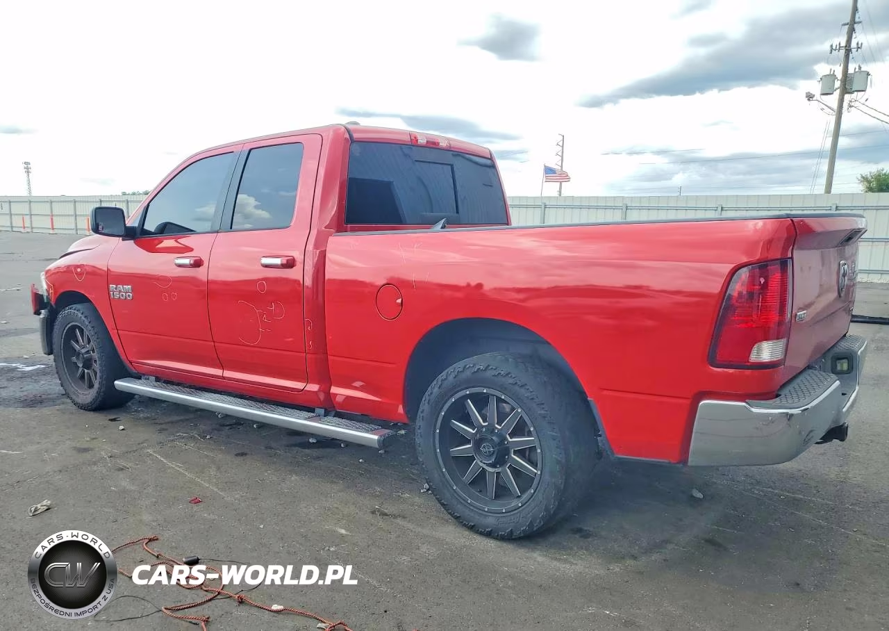 2017 Ram 1500 Slt VIN:1C6RR6GG6HS741392 - 2