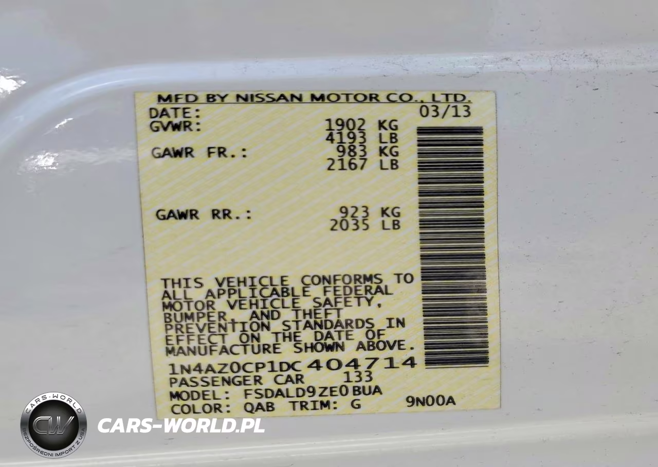 2013 Nissan Leaf S VIN:1N4AZ0CP1DC404714 - 13