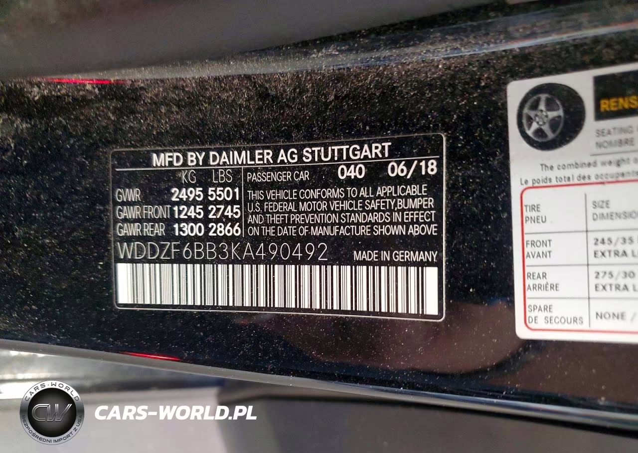 2019 Mercedes-Benz E Amg 53 4Matic VIN:WDDZF6BB3KA490492 - 13