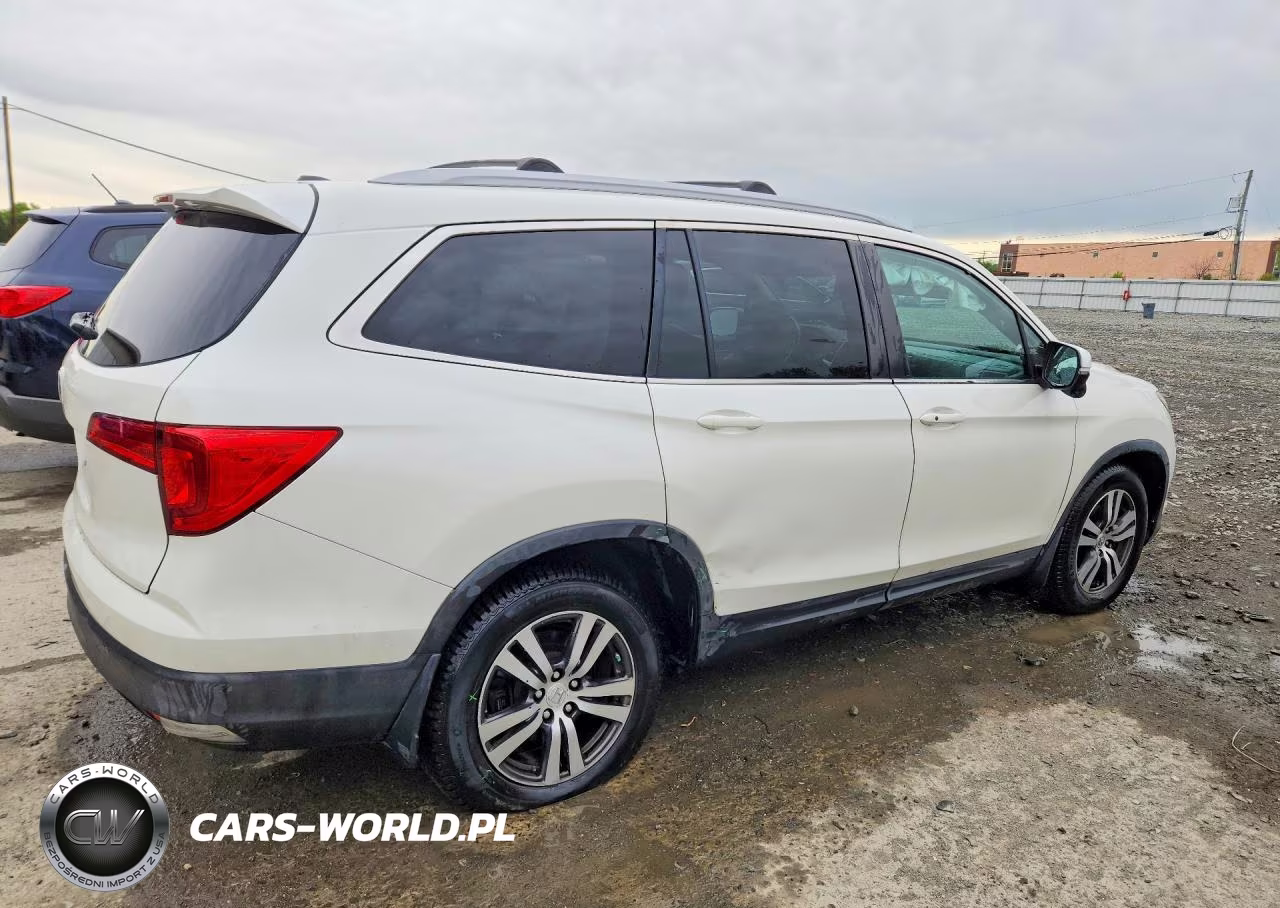 2016 Honda Pilot Exln VIN:5FNYF5H78GB028074 - 3