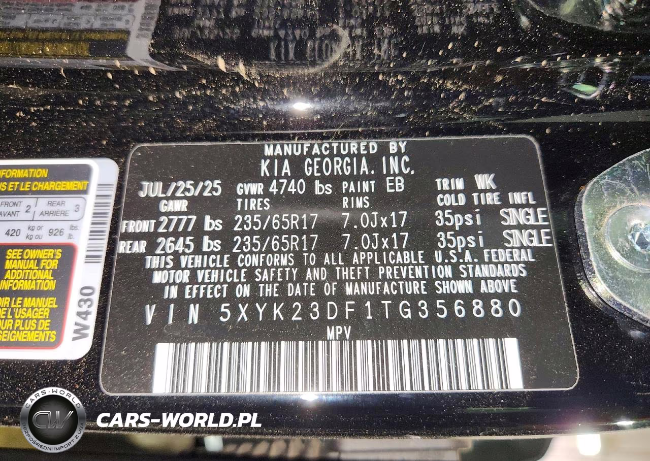 2026 Kia Sportage Lx VIN:5XYK23DF1TG356880 - 13