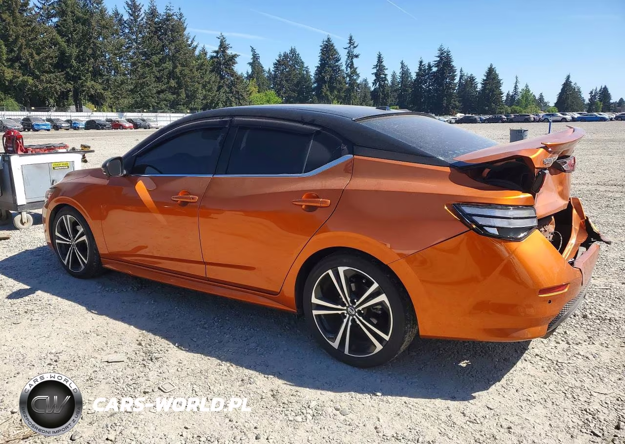 2020 Nissan Sentra Sr VIN:3N1AB8DV4LY237414 - 2