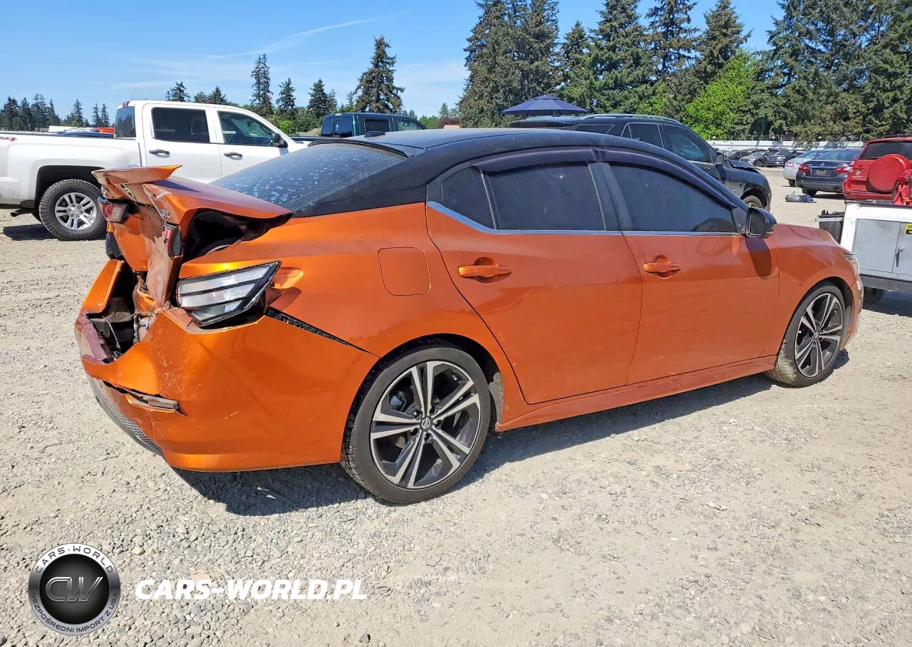 2020 Nissan Sentra Sr VIN:3N1AB8DV4LY237414 - 3