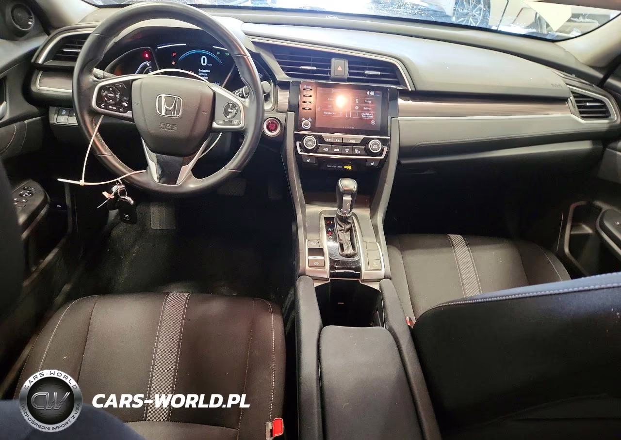 2019 Honda Civic Ex VIN:19XFC1F33KE003252 - 8
