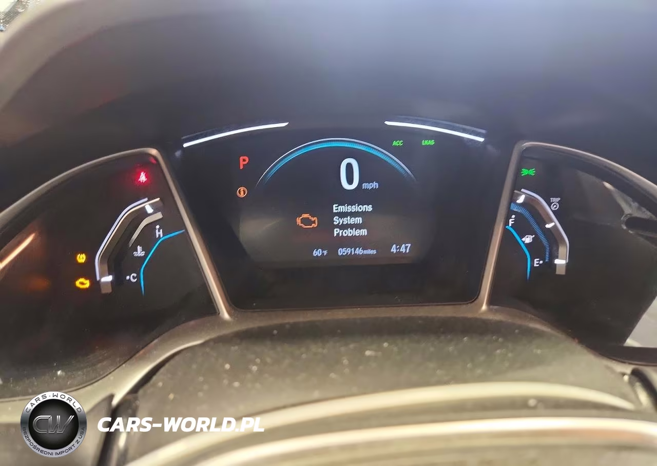 2019 Honda Civic Ex VIN:19XFC1F33KE003252 - 9