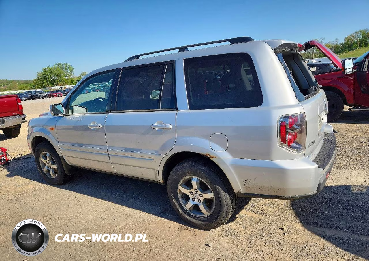 2008 Honda Pilot Se VIN:5FNYF18378B054303 - 2