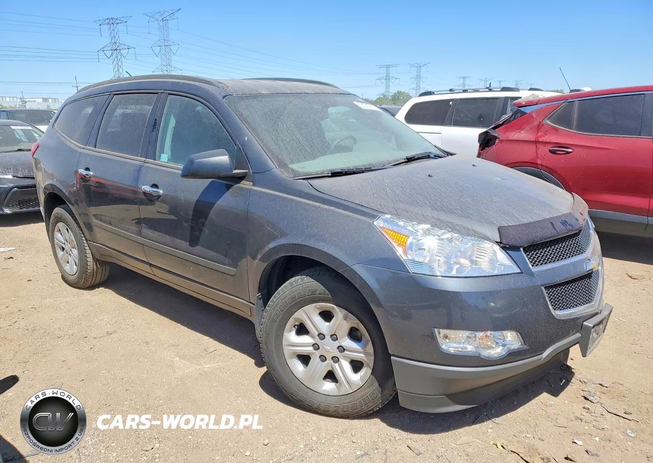 2012 Chevrolet Traverse Ls VIN:1GNKVFED4CJ337690 - 4