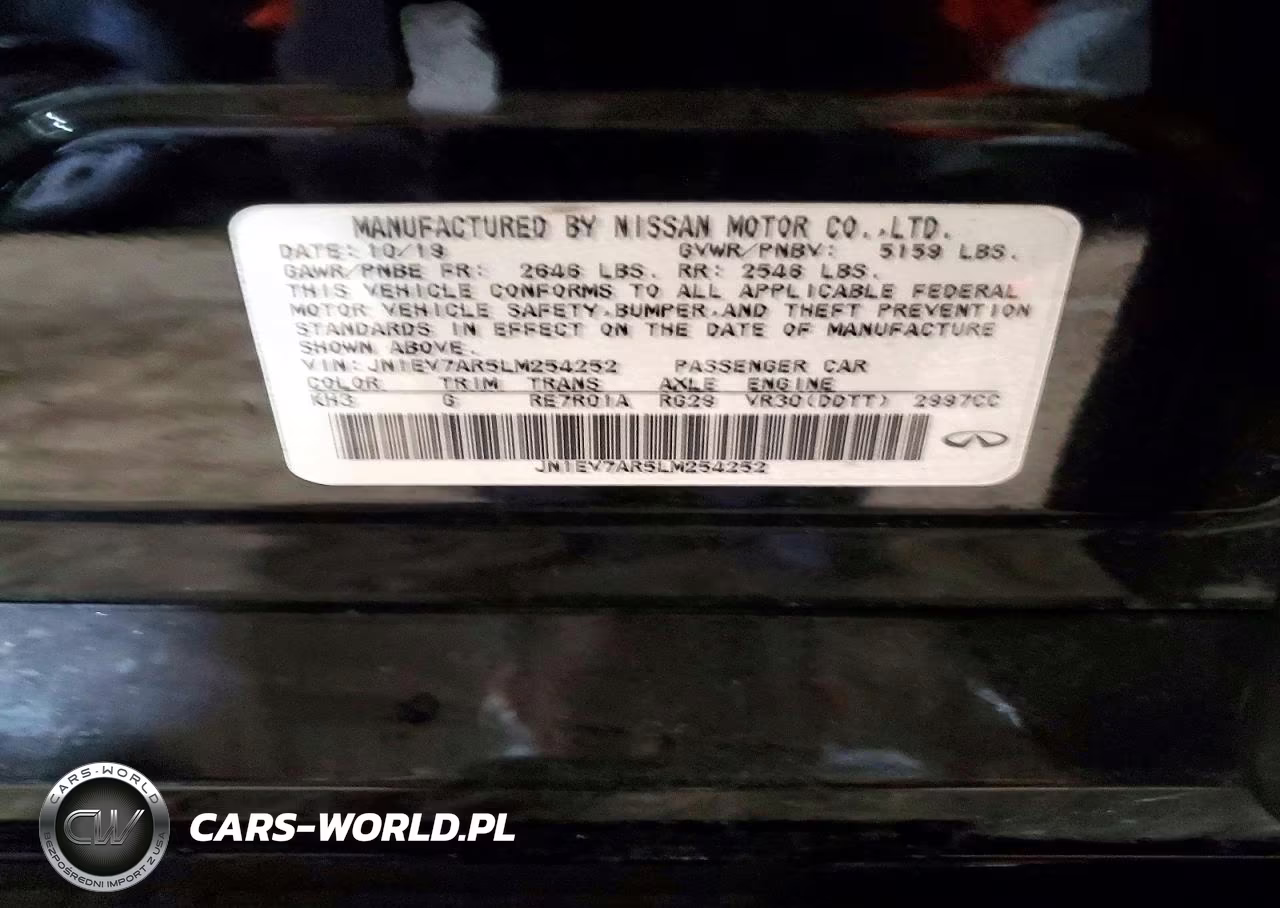 2020 Infiniti Q50 3.0T Luxe VIN:JN1EV7AR5LM254252 - 13