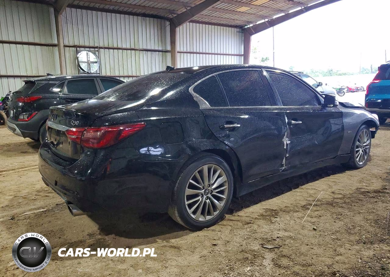 2020 Infiniti Q50 3.0T Luxe VIN:JN1EV7AR5LM254252 - 3