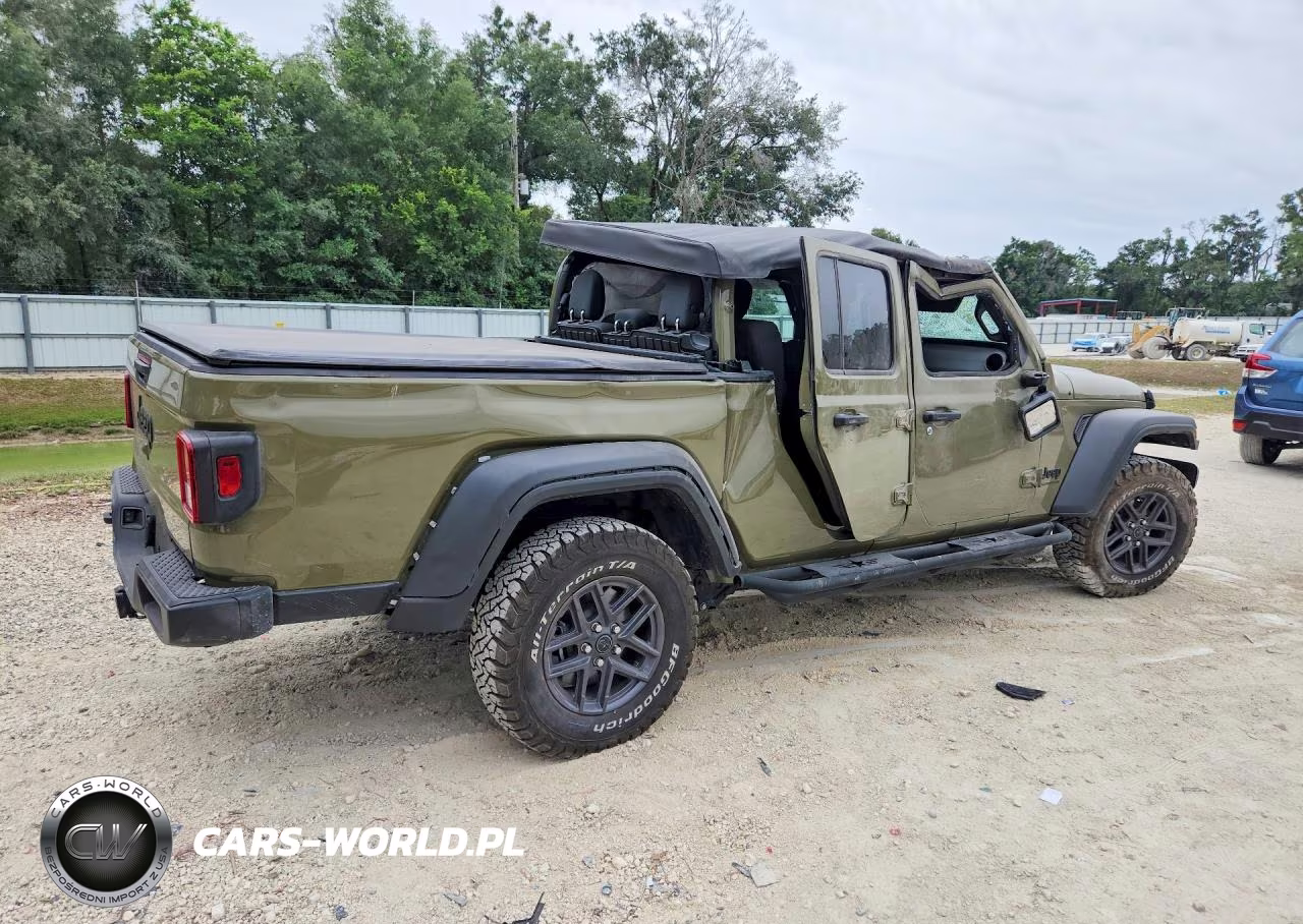 2025 Jeep Gladiator Sport VIN:1C6PJTAG1SL522279 - 3