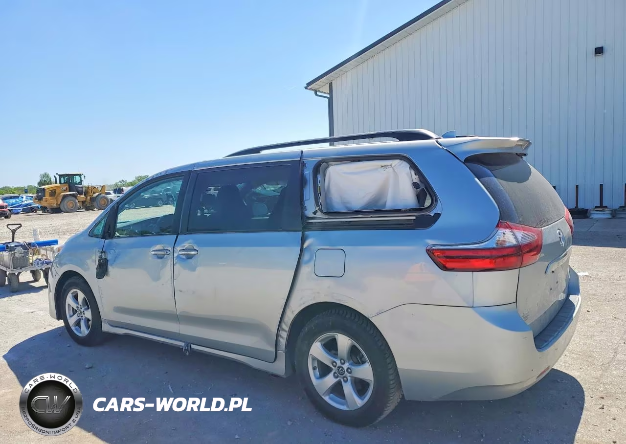 2020 Toyota Sienna Le VIN:5TDKZ3DC6LS032960 - 2