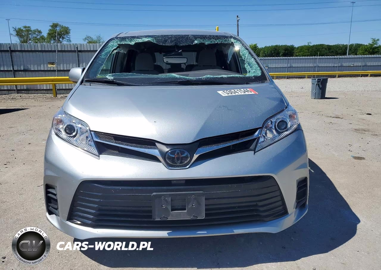 2020 Toyota Sienna Le VIN:5TDKZ3DC6LS032960 - 5