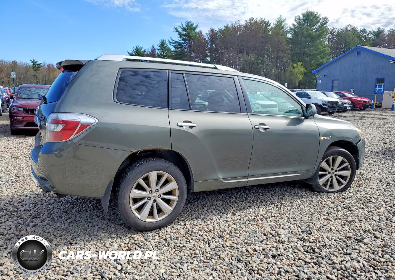 2008 Toyota Highlander Hybrid Limited VIN:JTEEW44A282021880 - 3